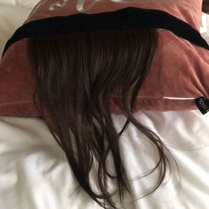 Hair lace wig Grip dark brown